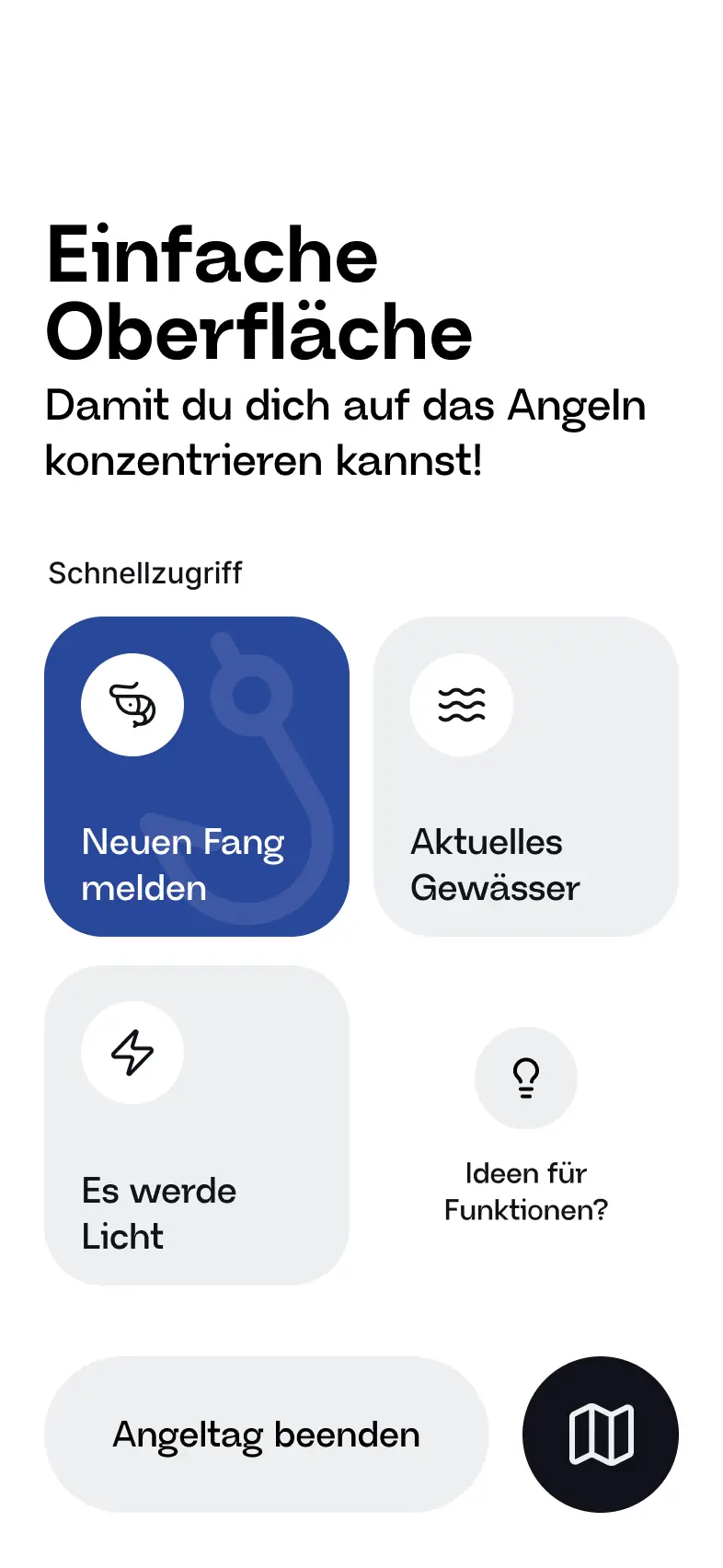 JetztAngeln App-Ansicht 2 - Digitale Vereinsverwaltung