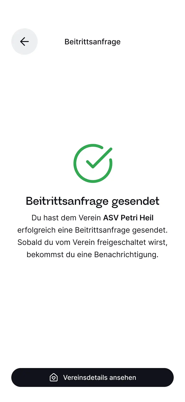 JetztAngeln App-Ansicht 5 - Digitale Vereinsverwaltung